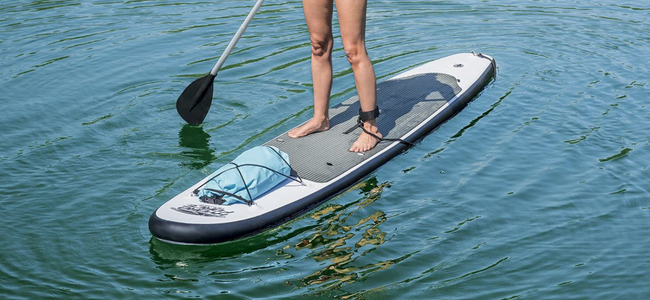 stand up paddle best way wave edge